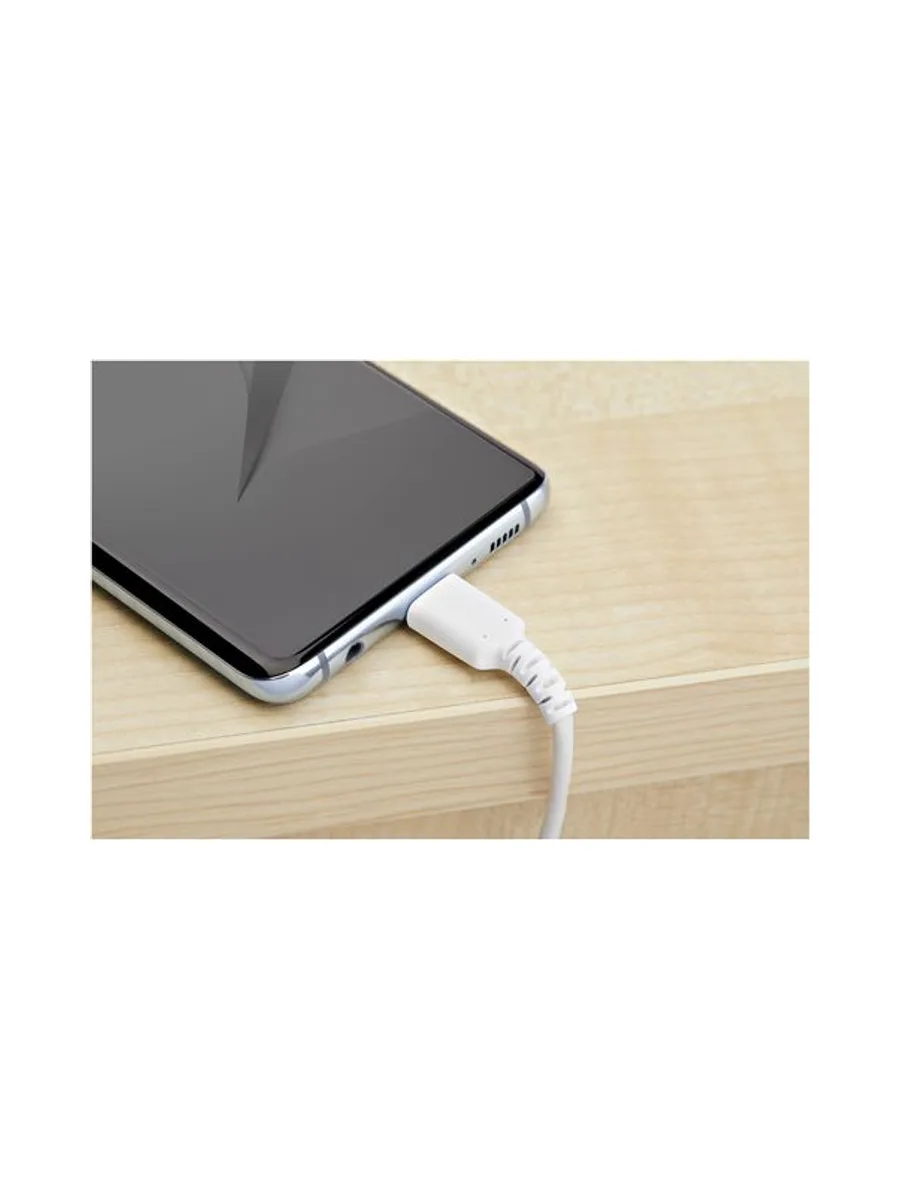 Cable White USB 2.0 to USB C Cable 2m 6