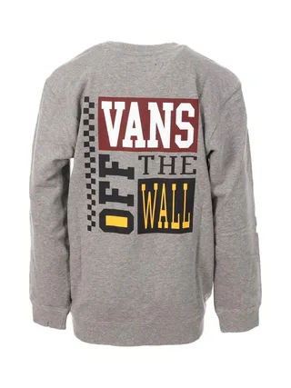 Sweat Gris Garçon Vans Fleece 2