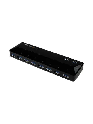 10-Port USB 3.0 Hub w/Charge/Sync Ports 1