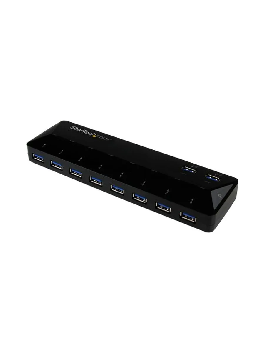 10-Port USB 3.0 Hub w/Charge/Sync Ports 1