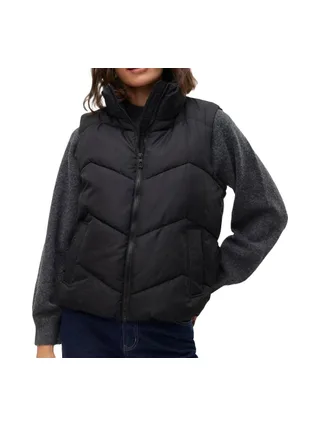 Doudoune sans manches Noir Femme Vero Moda Ligaeva 1