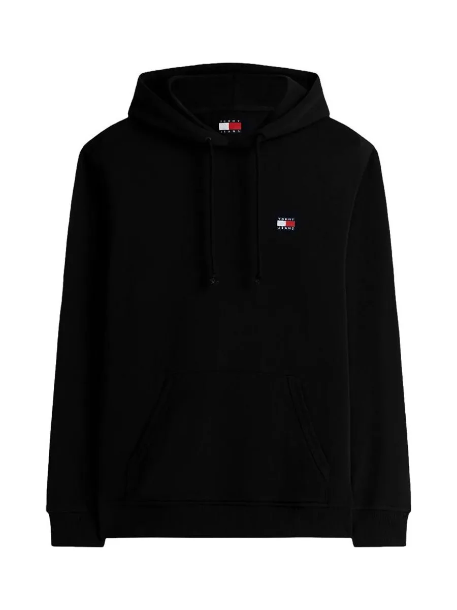 Sweat Noir Homme Tommy Hilfiger Badge 2
