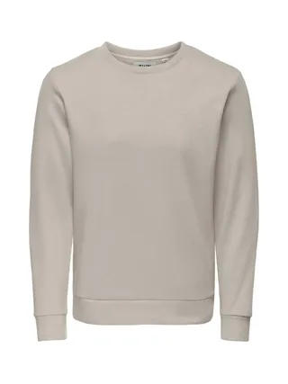 Sweat Beige Homme Only & Sons Chase 1