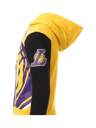 Sweat Zippé Jaune/Violet Garçon NBA Los Angeles Lakers 4