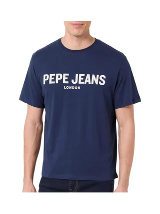 T-Shirt Marine Homme Pepe jeans Pjl M NdS 1