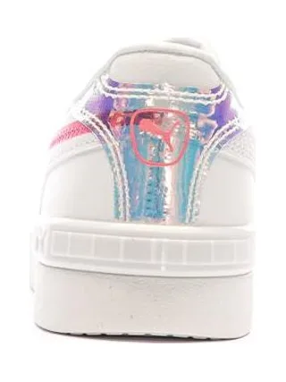Baskets Blanches/Roses Fille Puma Jada 3
