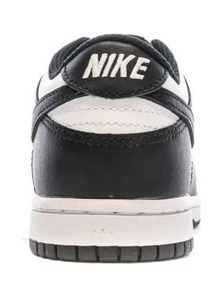 Baskets Blanches/Noires Garçon Nike Dunk Low 3