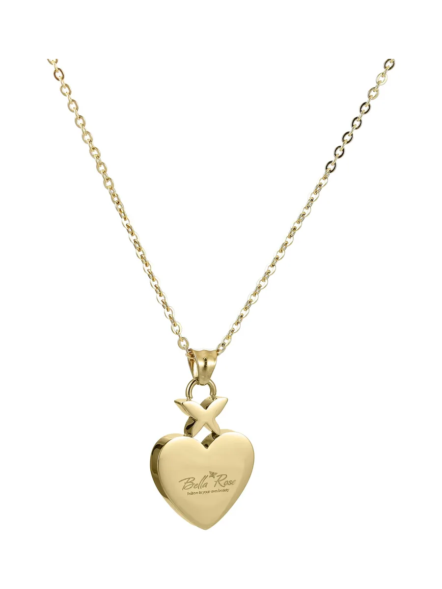 Collier Bellarose Perfume — Cœur & Papillon (Zirconium) 6