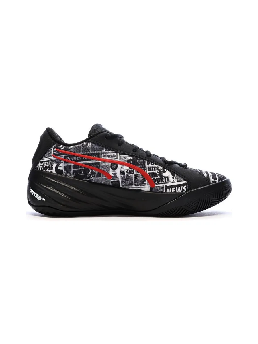 Chaussures de Basketball Noires Homme Puma All-pro Nitro 3