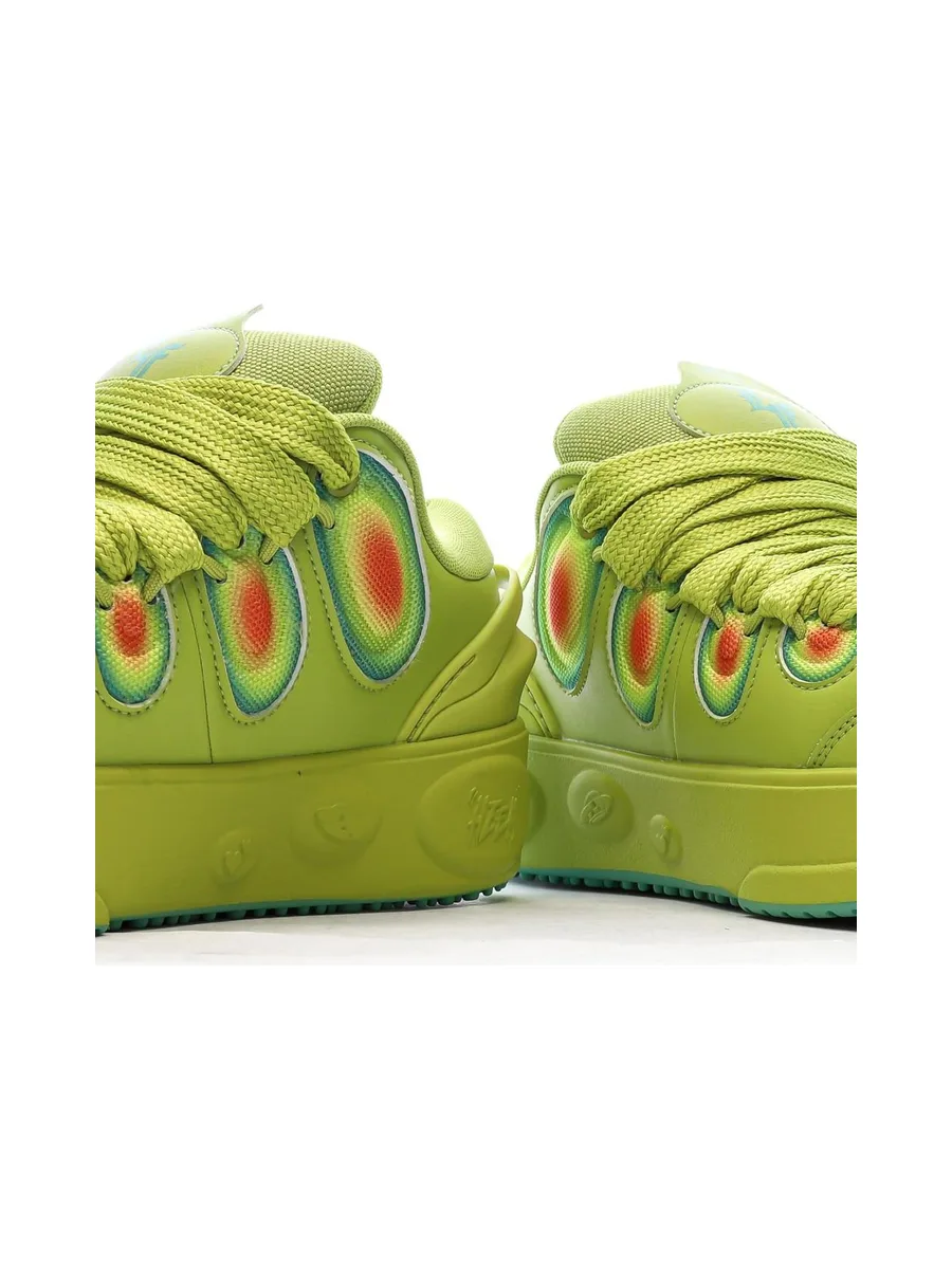 Baskets Vert/Kaki Homme Puma La Francé LaMelo Ball 7