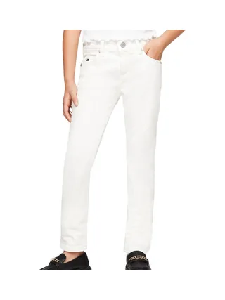 Jean Slim Blanc Fille Tommy Hilfiger Nora 1