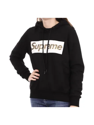Sweat à capuche Noir Femme Supreme Grip Roxy 1