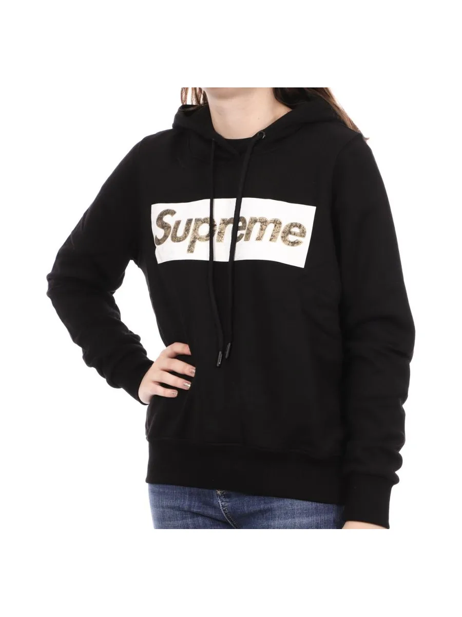 Sweat à capuche Noir Femme Supreme Grip Roxy 2
