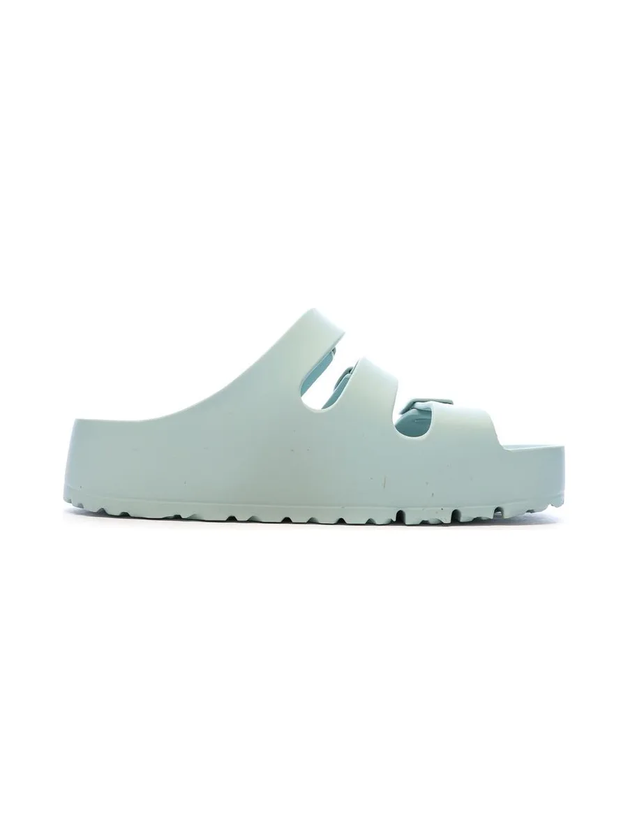 Sandales Vert d'eau Femme Birkenstock Florida Flex 3