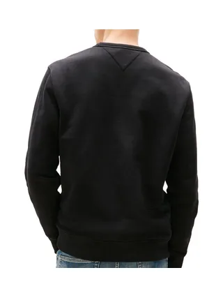 Sweat Noir Homme Tommy Hilfiger Tjm Reg Badge 2