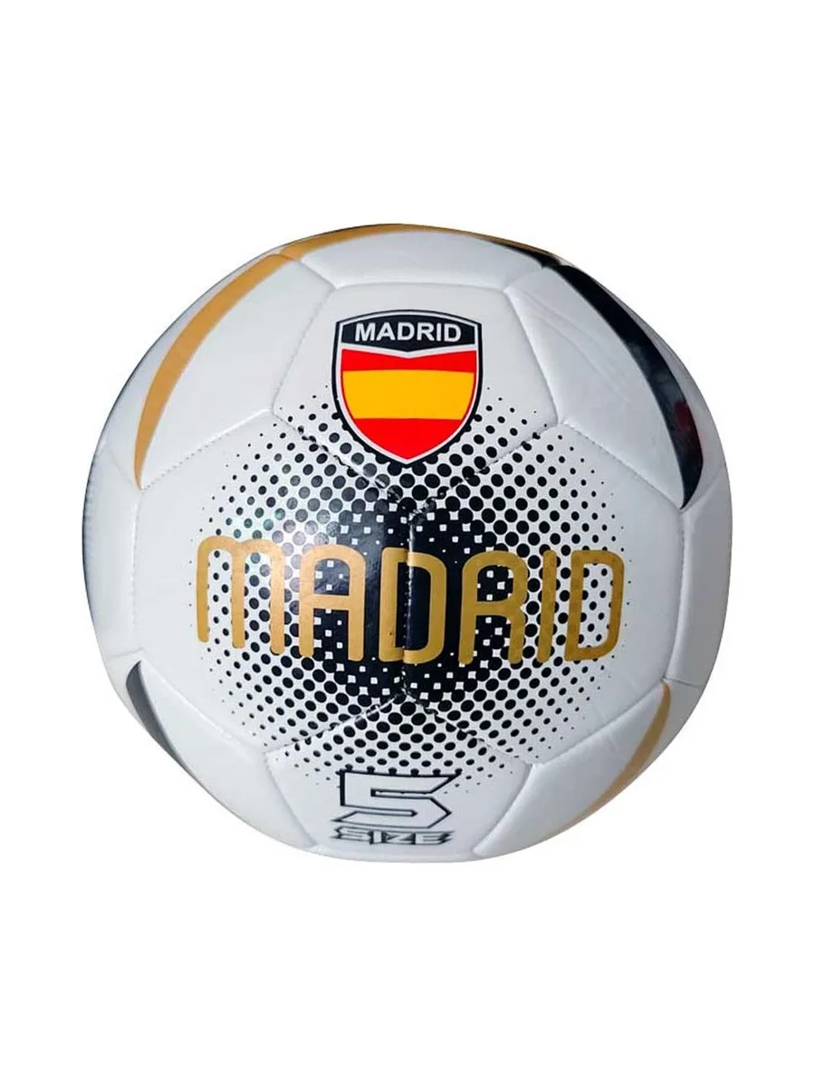 MADRID Ballon Noir/Doré Blanc Sport Zone 2