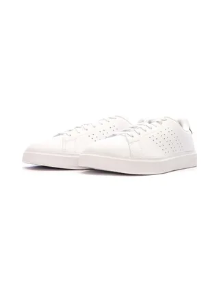 Baskets Blanches/Noir Homme Adidas Advantage 2.0 6