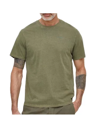 T-shirt Kaki Homme Pepe jeans Jacko PM50866 1