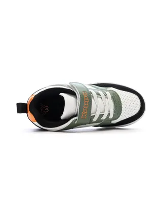 Baskets Blanches/Vertes Garçon Kappa Manis 4