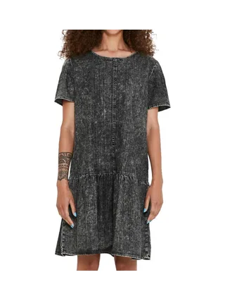 Robe Noir Jeans Femme Noisy May Emilia 1