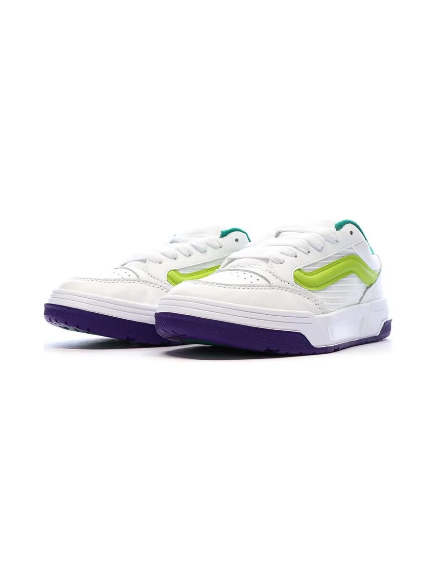 Baskets Blanches/Vertes Garçon Vans Hylane 7