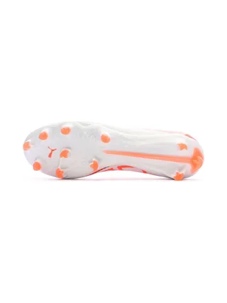 Chaussures de Football Blanc/Rouge Homme Puma Ultra 5 Pro Fg/ag 5