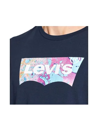 T-shirt Marine Homme Levi's Graphic 3