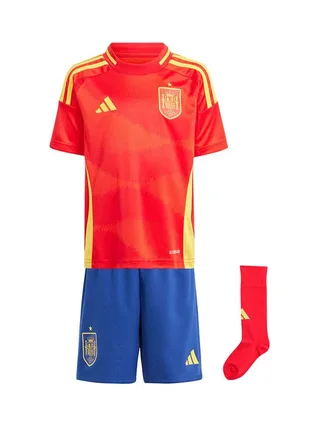 Espagne Ensemble Rouge/Bleu Garçon Adidas 24 1