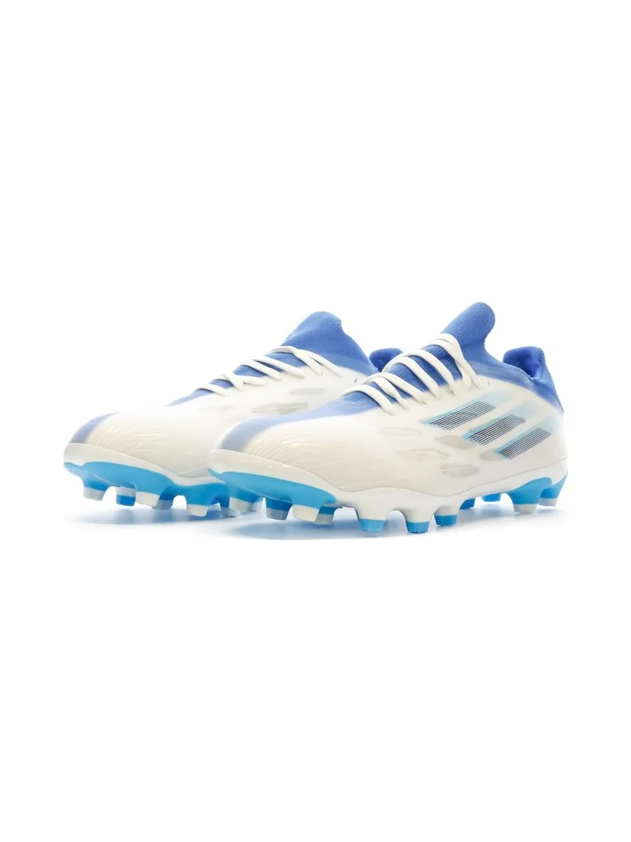 Chaussures de Football Blanche/Bleu Mixte Adidas X Speedflow.2 7