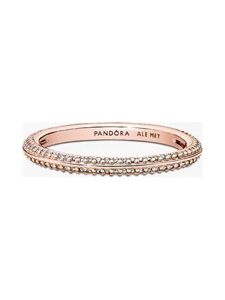 Pandora - Bague en plaqué or rose 14 carats (réf. 2) 2