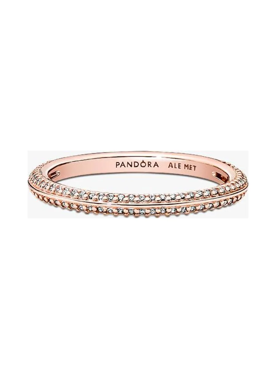 Pandora - Bague en plaqué or rose 14 carats (réf. 2) 2