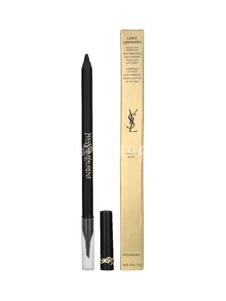 YSL Lines Liberated Waterproof Eye Pencil 1.2g - #01 Unbridled Black 1
