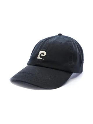 Casquette Noir Uni Homme Pierre Cardin LOG 1
