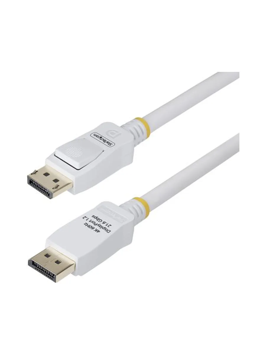 6ft White VESA Certified DP 1.2 Cable 5