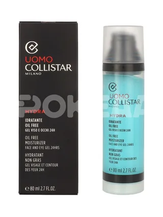 Collistar Uomo Hydra Oil Free Moisturizer Face And Eye Gel 80ml 1