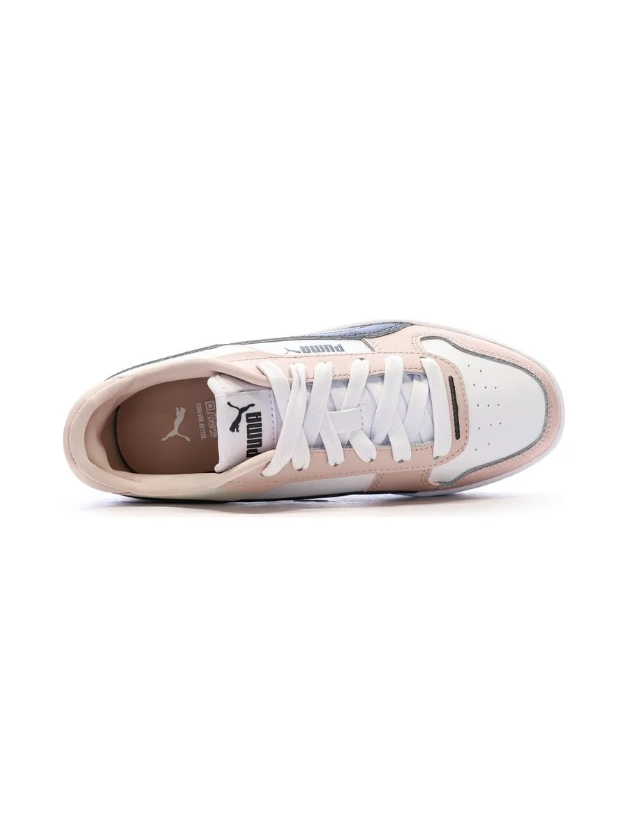 Baskets Blanc/Rose/Noir Femme Puma Carina Street 5