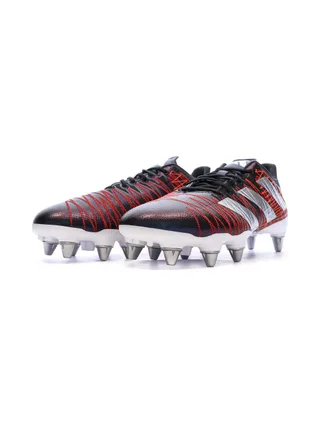 Chaussures de Rugby Noir/Rouge Adidas Kakari Z.1 SG 6