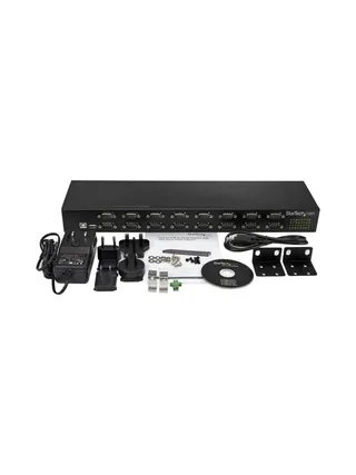 16 Port USB to Serial RS232 Adapter Hub 4
