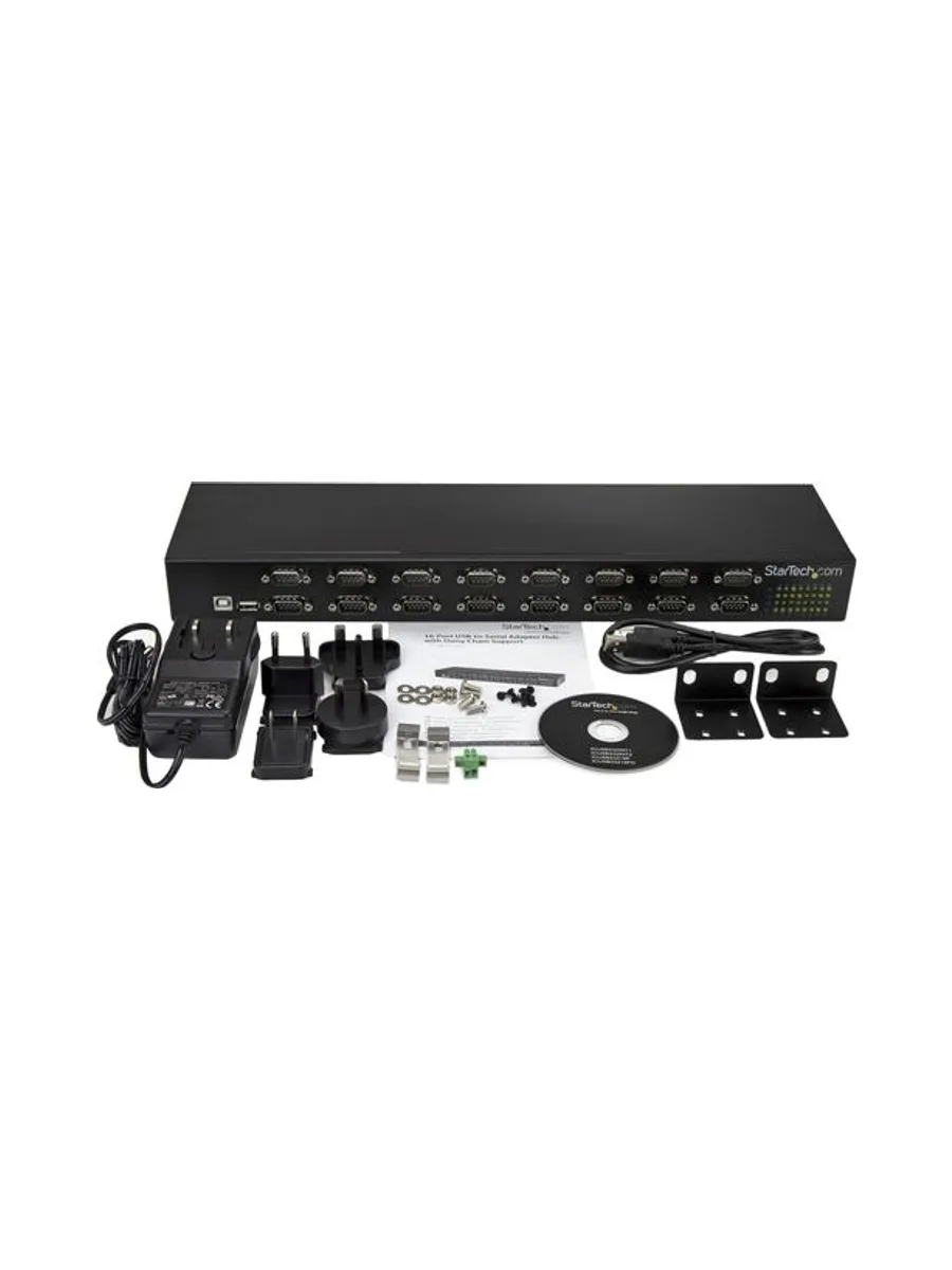 16 Port USB to Serial RS232 Adapter Hub 4
