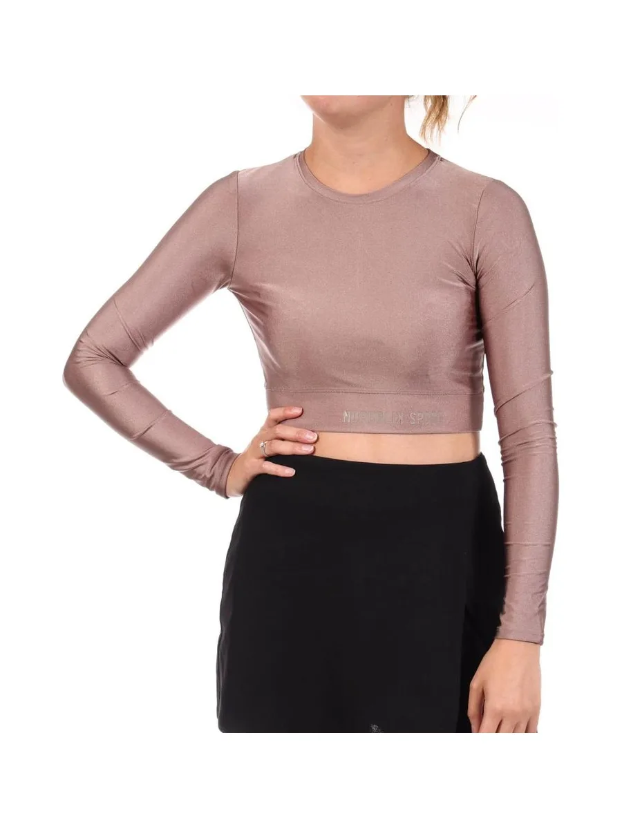 T-Shirt de Sport Marron Femme No Publik California 2