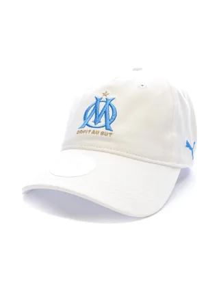 Casquette Blanc/Bleu Adulte Puma Olympique de Marseille 1