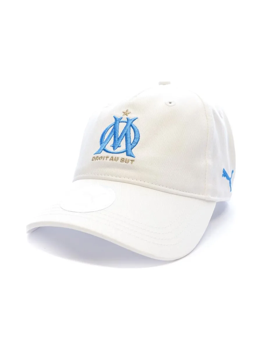 Casquette Blanc/Bleu Adulte Puma Olympique de Marseille 2