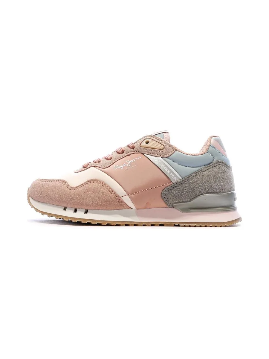 Baskets Rose Femme Pepe jeans London 1