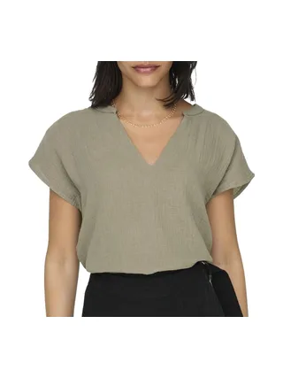 T-Shirt Marron Femme JDY Life 1