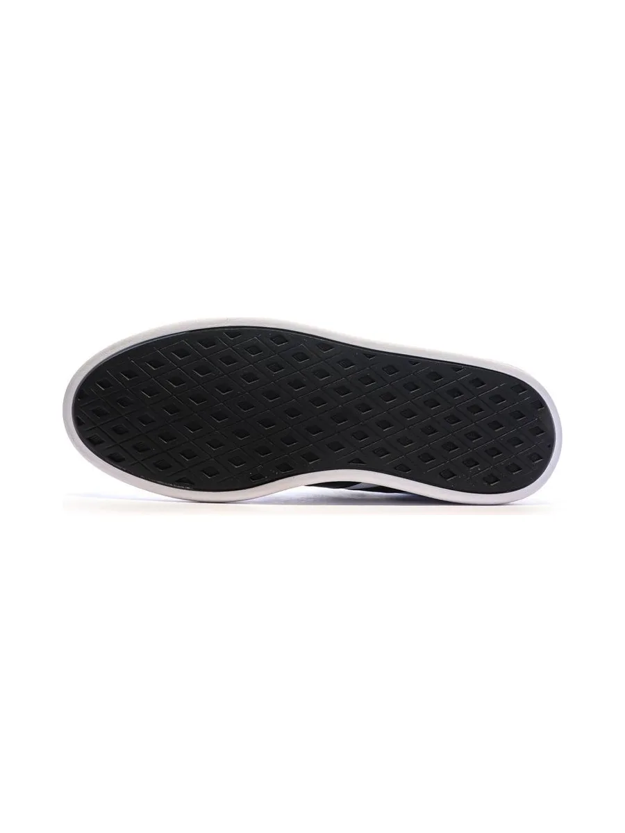 Baskets Blanches/Noir Femme Adidas Breaknet Sleek 5