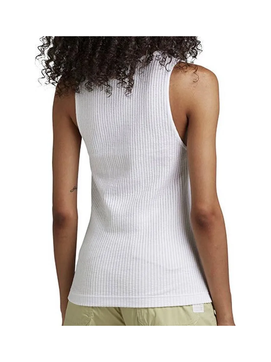 Débardeur Blanc Femme G-Star Raw D23093 3