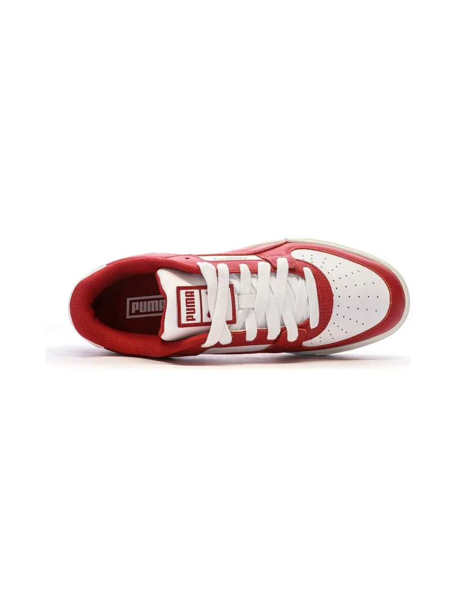 Baskets Blanches/Rouges Homme Puma Pro Classic 5