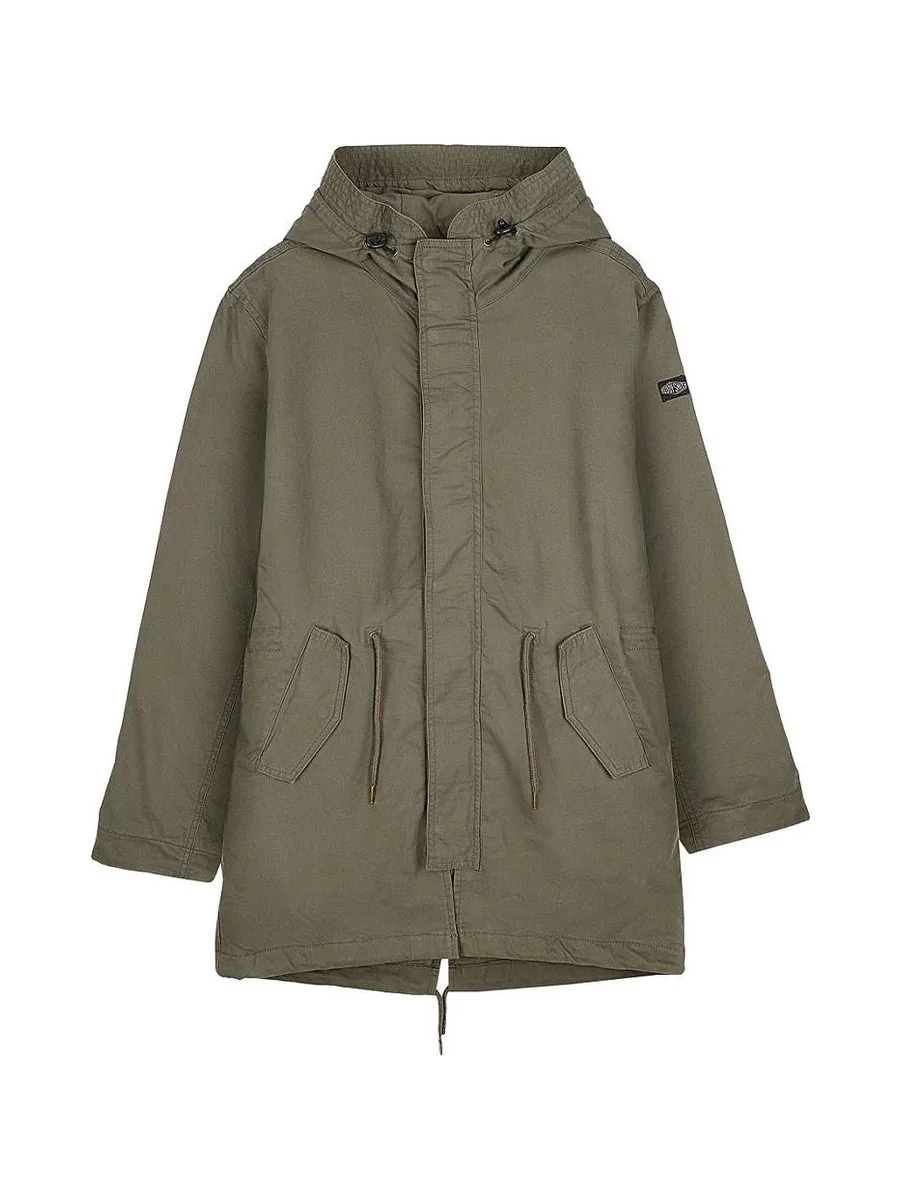 Parka Kaki Homme Teddy Smith Pazo 2