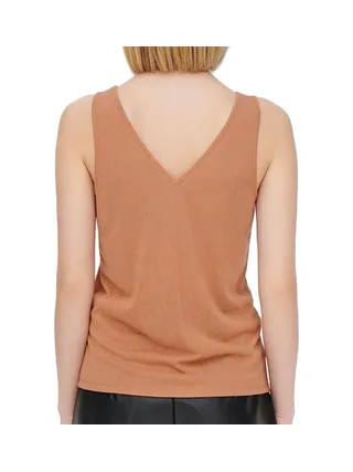 Débardeur Marron Femme JDY Faustina 2