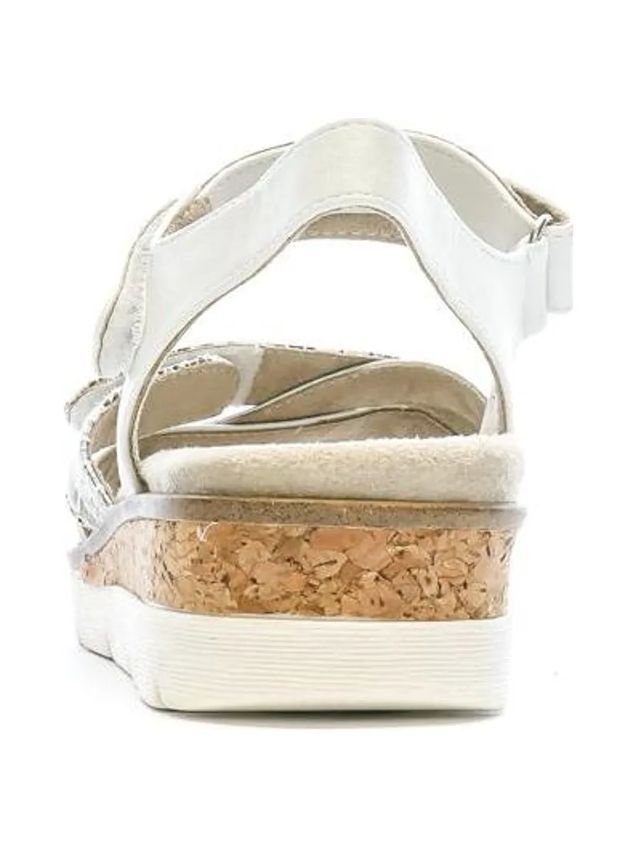 Sandales Blanches Femme RELIFEJubroie 3